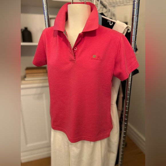 Burberry Pink Polo - Picture 3 of 4
